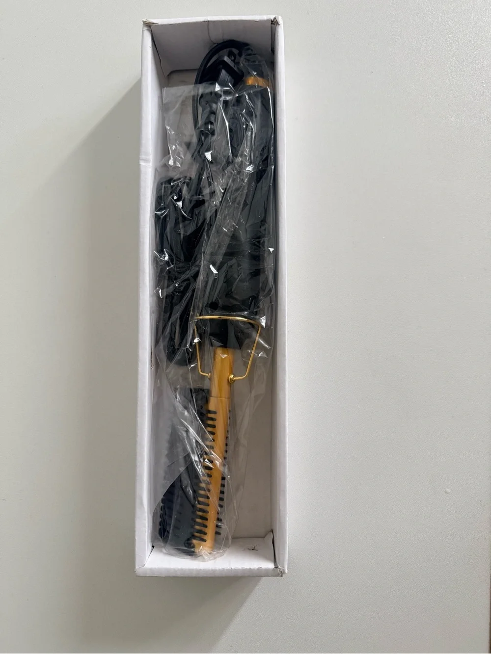 Styling Comb Men’s Hair Straightener - Black